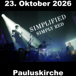 The Right Thing – Die Simply Red Tribute Band | 23.10.2026 | 20:00 Uhr | Pauluskirche | Dortmund